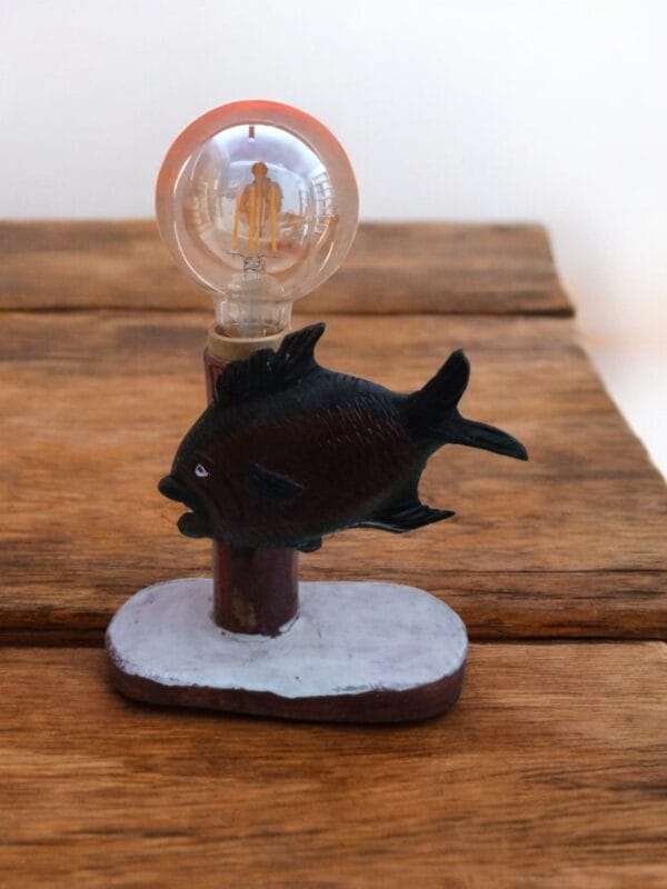 Wooden Fish LED Edison Lamp