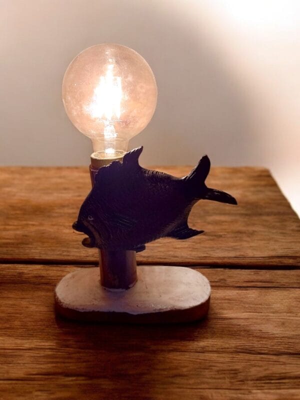 Wooden Fish LED Edison Lamp
