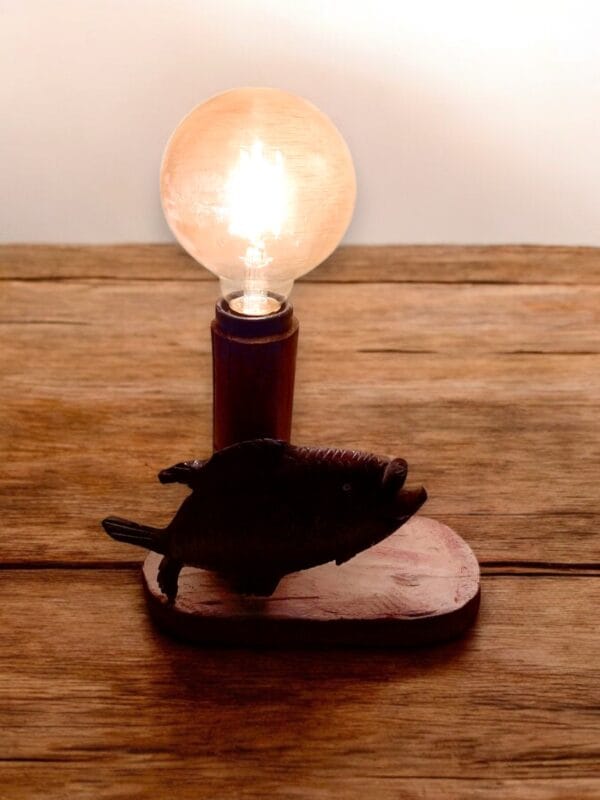 Wooden Fish LED Edison Lamp