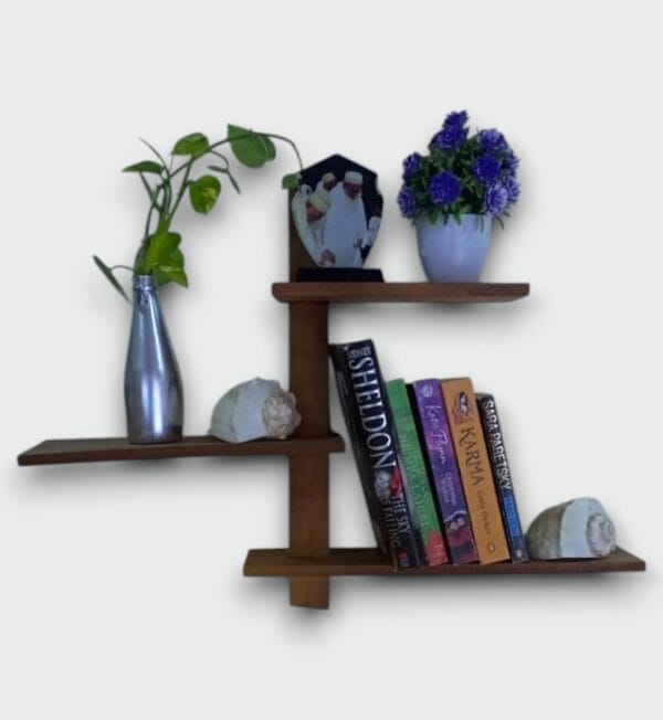 Natural Wood Floating Shelf